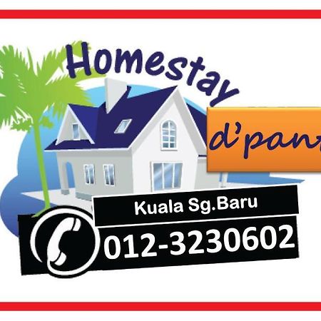 D'Pantai Homestay Kuala Sg. Baru Malacca Buitenkant foto
