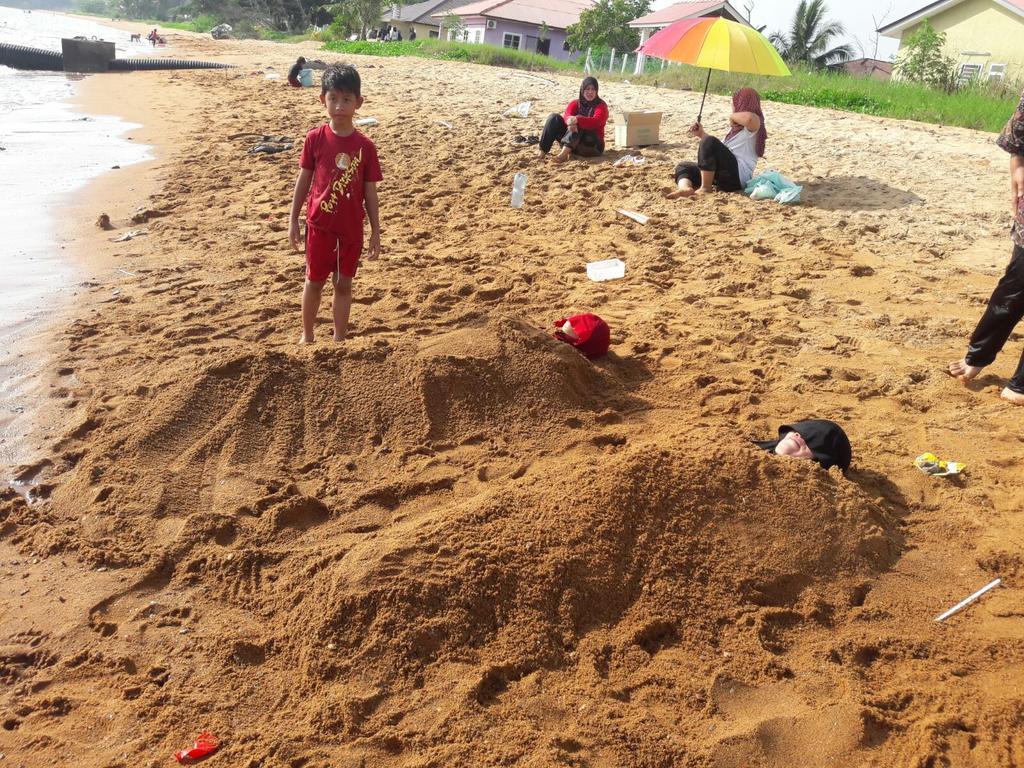 D'Pantai Homestay Kuala Sg. Baru Malacca Buitenkant foto