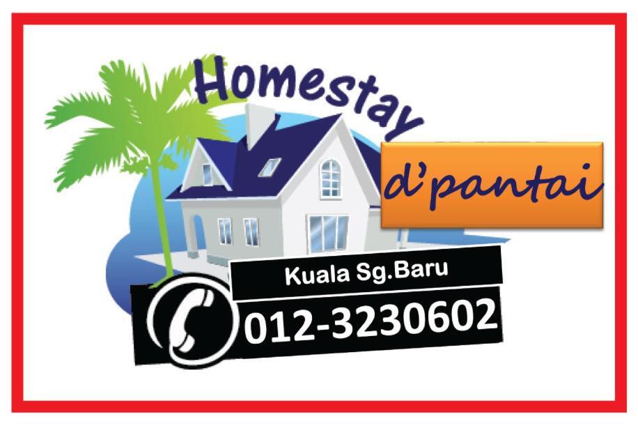 D'Pantai Homestay Kuala Sg. Baru Malacca Buitenkant foto